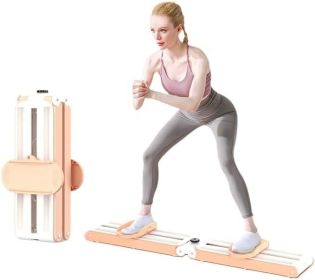 Ski Machine Pelvic Floor Muscle Trainer, Indoor Home Ski Machine, Steel Slide Ski Machine, Double Bearing Pulley, No Shaking, Silent Exercise