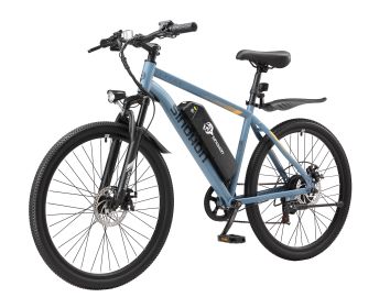 Ebike,500W Motor,36V10.4Ah Battery,26 Inches (Color: Blue)