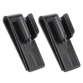 Durable Plastic Black Push Rod Clip Golf Accessories (Option: as picture)
