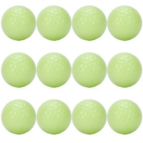 12Pcs Glow Golf Balls Luminous Night Golf Balls Glow in The Dark for Night Sports (Option: as picture)
