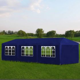 Party Tent 10'x30' Blue (Option: as picture)